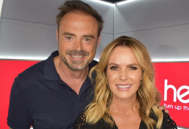 Amanda Holden's green satin dress is perfect for summer weddings