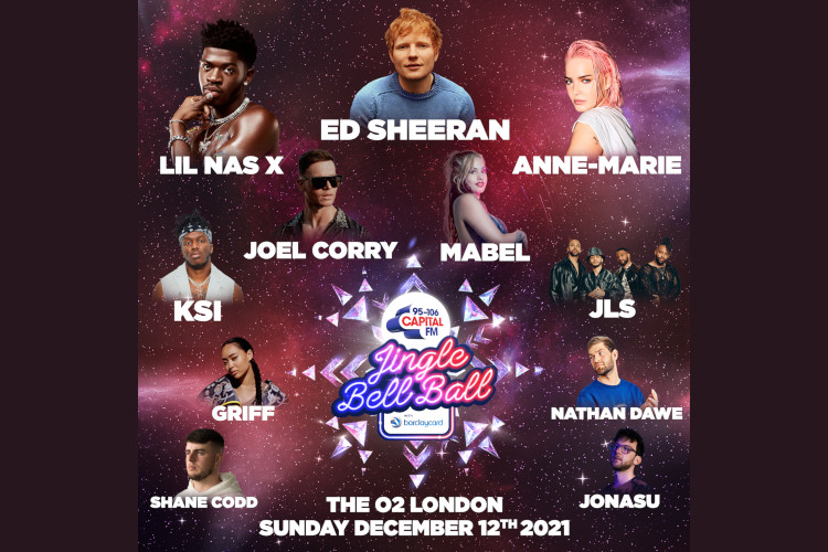 Line-up for second night of Capital’s Jingle Bell Ball revealed – On