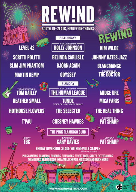 Greatest Hits Radio reveals line-up for Rewind 2022 as it partners with ...