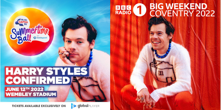 Harry lined-up for Capital's Summertime Ball and Radio Big Weekend On The